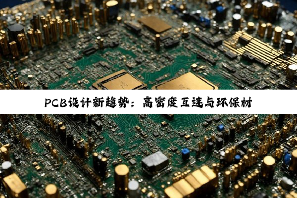 PCB设计新趋势:高密度互连与环保材料引领下的抄板设计挑战与机遇