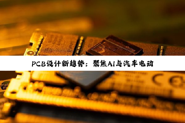 PCB设计新趋势:聚焦AI与汽车电动化下的创新布局与最新投资热点