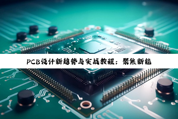 PCB设计新趋势与实战教程：聚焦新能源汽车与AI时代的创新挑战