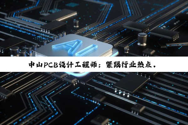 中山PCB设计工程师:紧跟行业热点,探索技术前沿
