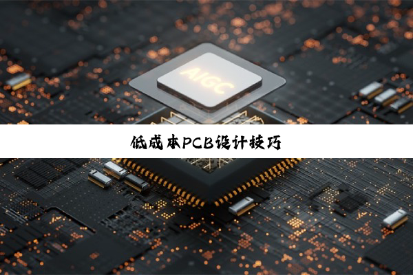 低成本PCB设计技巧