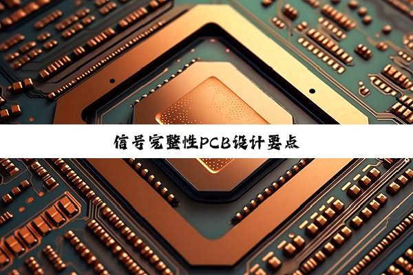 信号完整性PCB设计要点