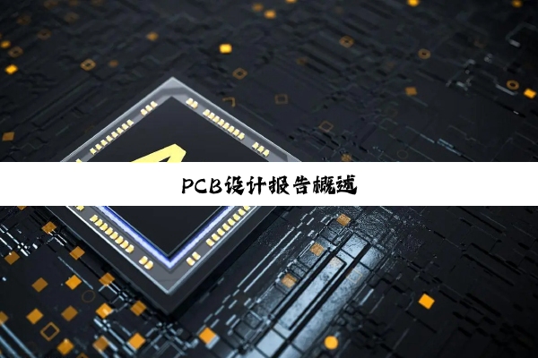 PCB设计报告概述