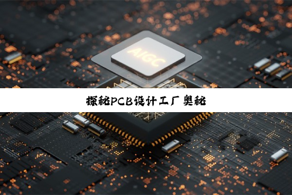 探秘PCB设计工厂奥秘