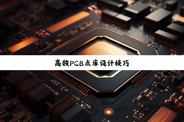 高效PCB点库设计技巧